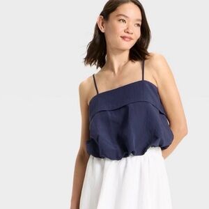 A New Day Dark Blue large Top